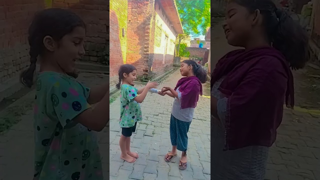 ⭐ Akshita aur vidhita yah kya kar rahe hain ⭐⭐#shorts #trending #subscribe