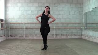 Елементи українського народно-сценічного танцю (відео 1)