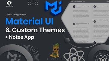 React Material UI Tutorial | 6. Custom Themes