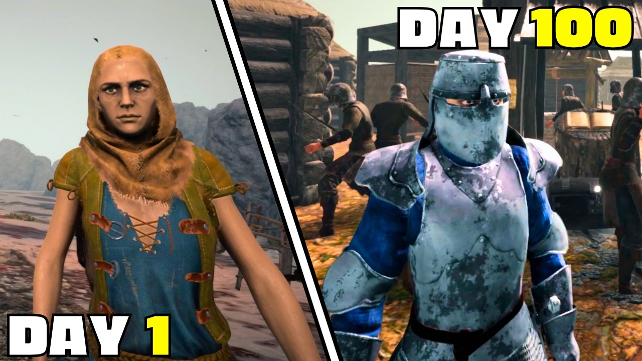 I Spent 100 Days Building a Village in Nested Lands