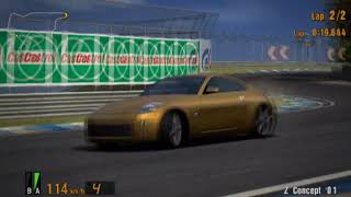 The Nissan Z Concept (GT3 CONCEPT MOD GAMEPLAY) screenshot 5