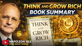 Think and Grow Rich: 13 key steps for wealth and mindset | Napoleon Hill | Book Summary 