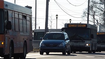 Another Parade Of Delaware Transit Corporation Buses Leaveing Dover Transit Center