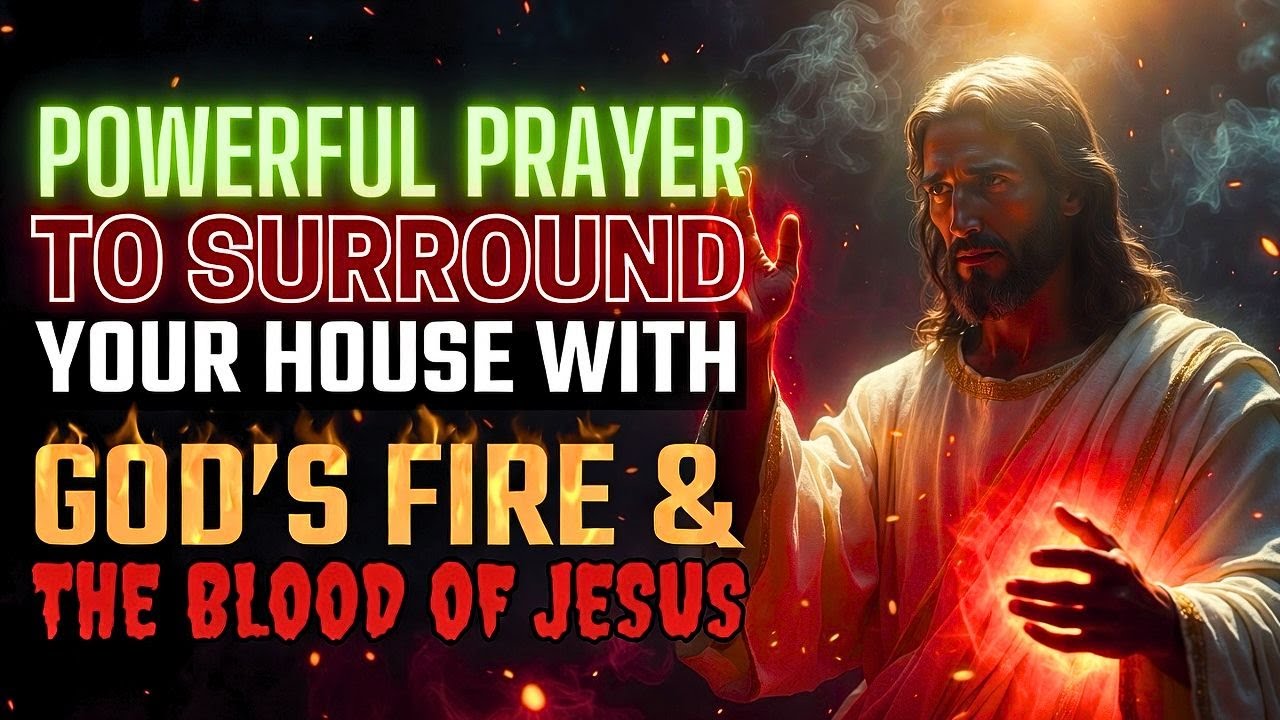 🔥 Powerful Prayer to Surround Your House With God’s Fire & the Blood of Jesus Home Protection Prayer