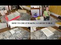 HOW TO CHEAT MAKING A COFFEE TABLE: DIY COFFEE TABLE FLAT PACK FURNITURE  | By LEWIS BRAIN