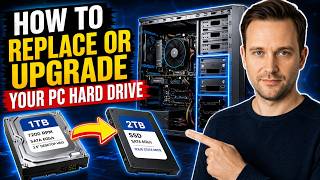 How to replace or upgrade your PC hard drive | Complete Beginner's Guide