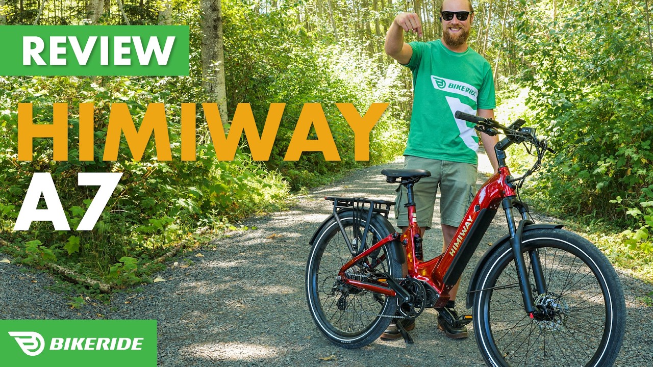 Himiway A7 — обзор двухподвесного городского электровелосипеда | BikeRide.com