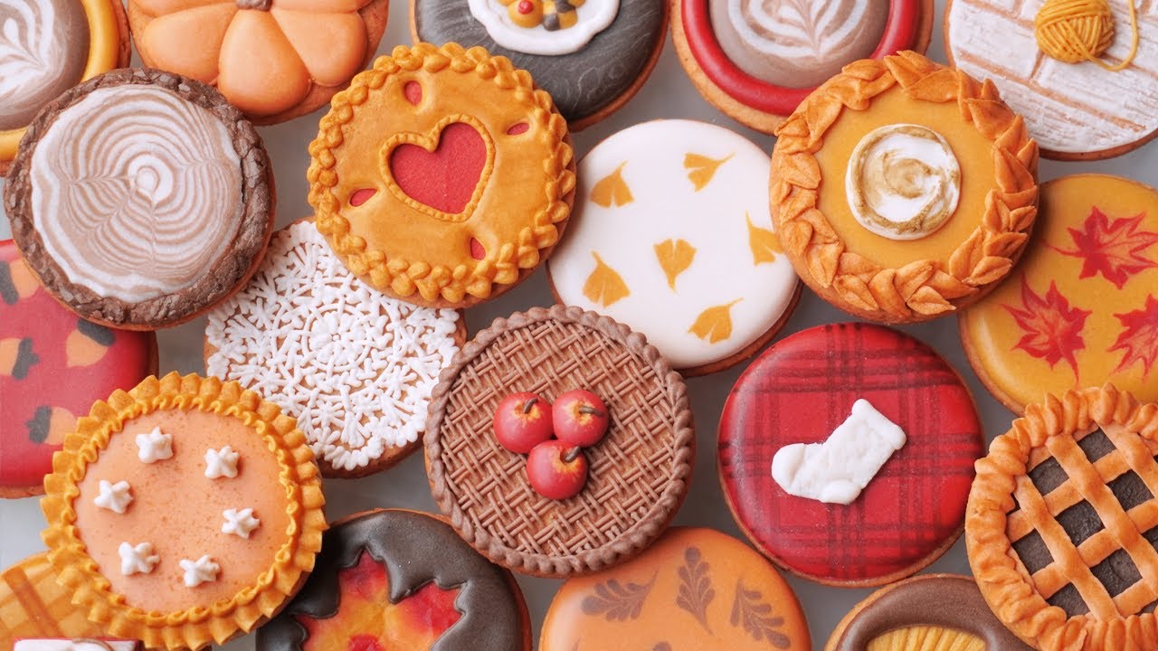 20 идей для уютного печенья | Украшение печенья королевской глазурью