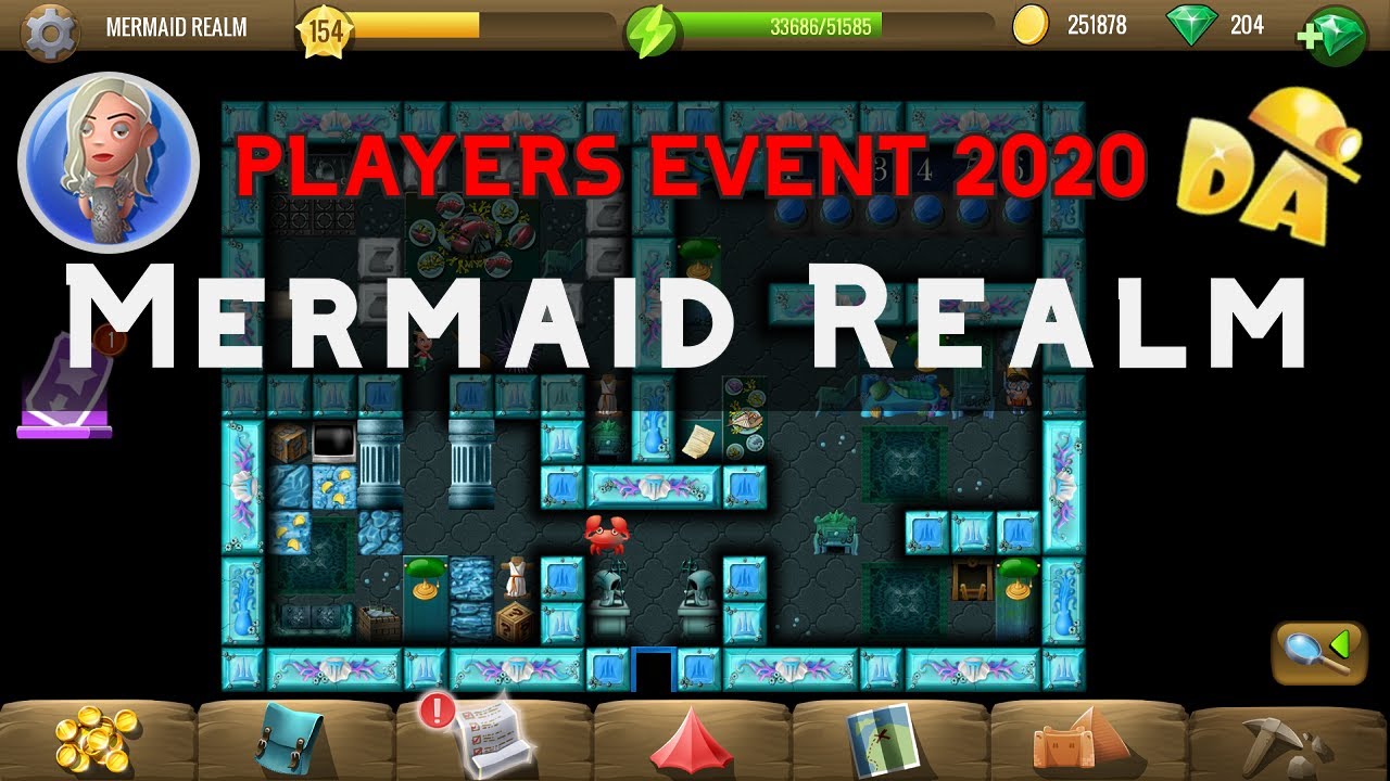 Mermaid Realm | #4 Players' Event 2020 | Diggy's Adventure