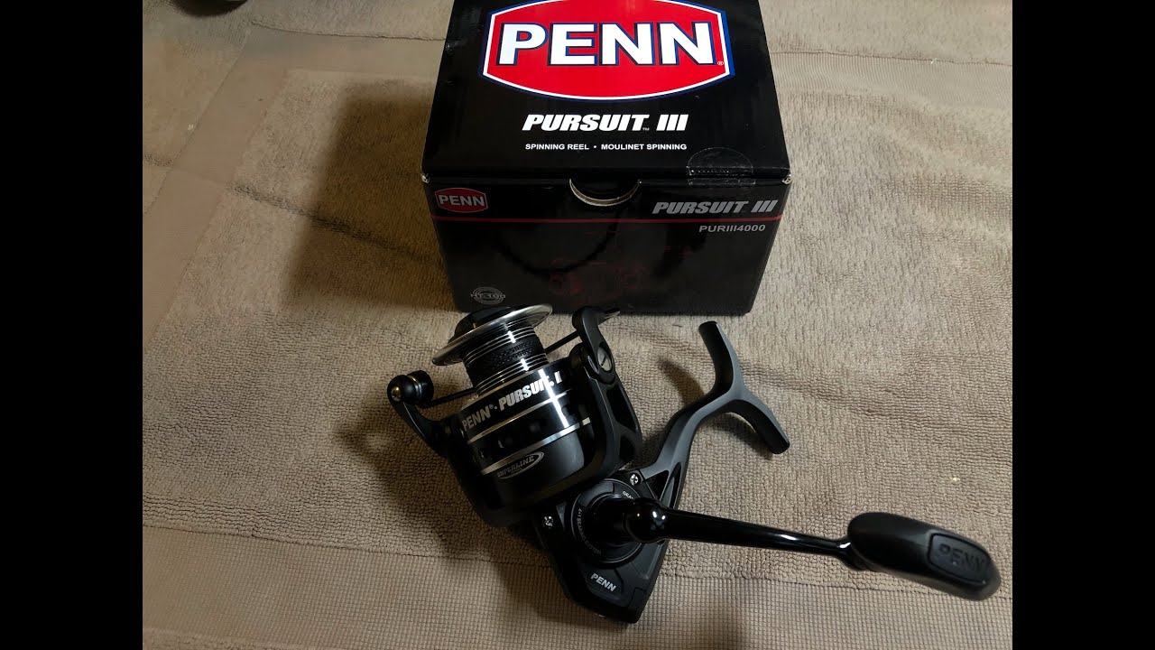 Penn Pursuit III 4000 Unboxing/Review 