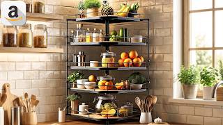 62 New Space Saving Kitchen Organizers on Amazon That Actually Save Serious Space