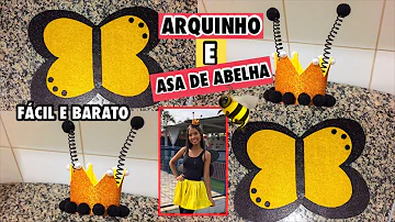 Como fazer abelha de Eva passo a passo?