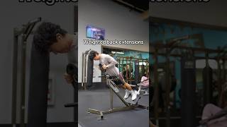 How to do Weighted Back Extensions Properly
