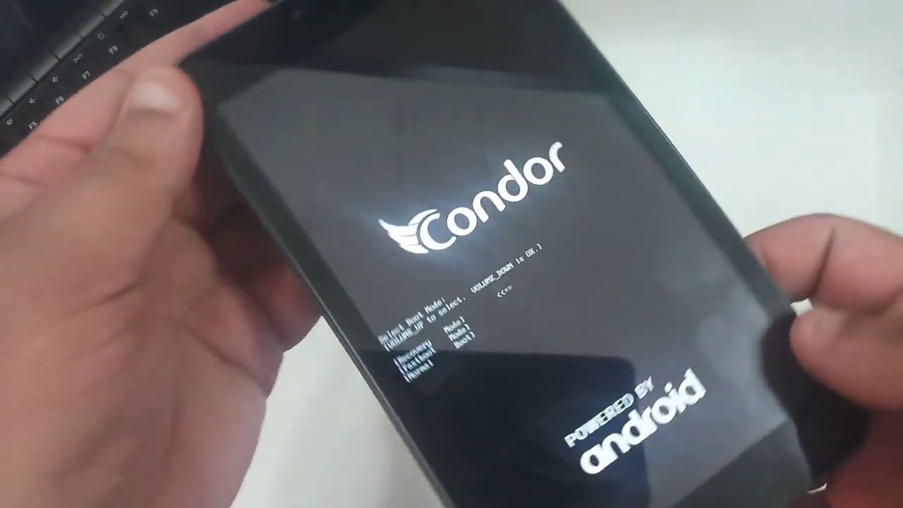 Hard Reset Condor Tab TB717G