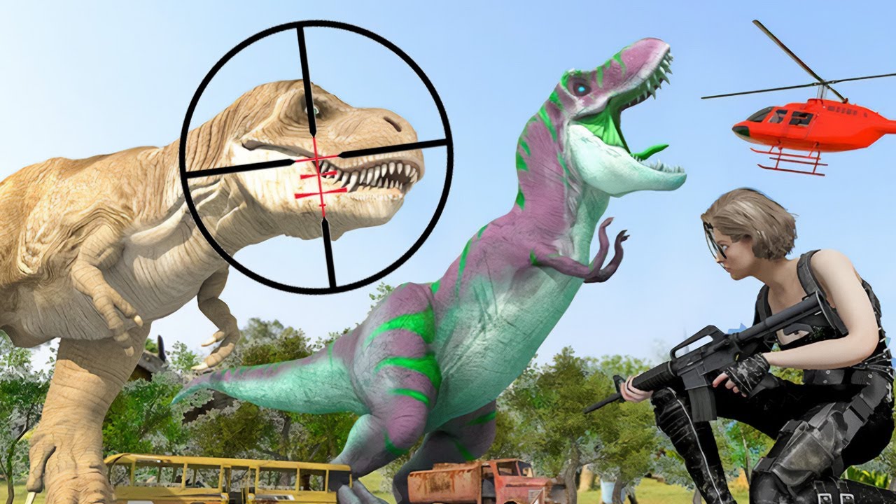 Dino Hunter | Hunting Dinosaur T-Rex | Real Animal Hunt: New Shooting Games 2021 Android Gameplay