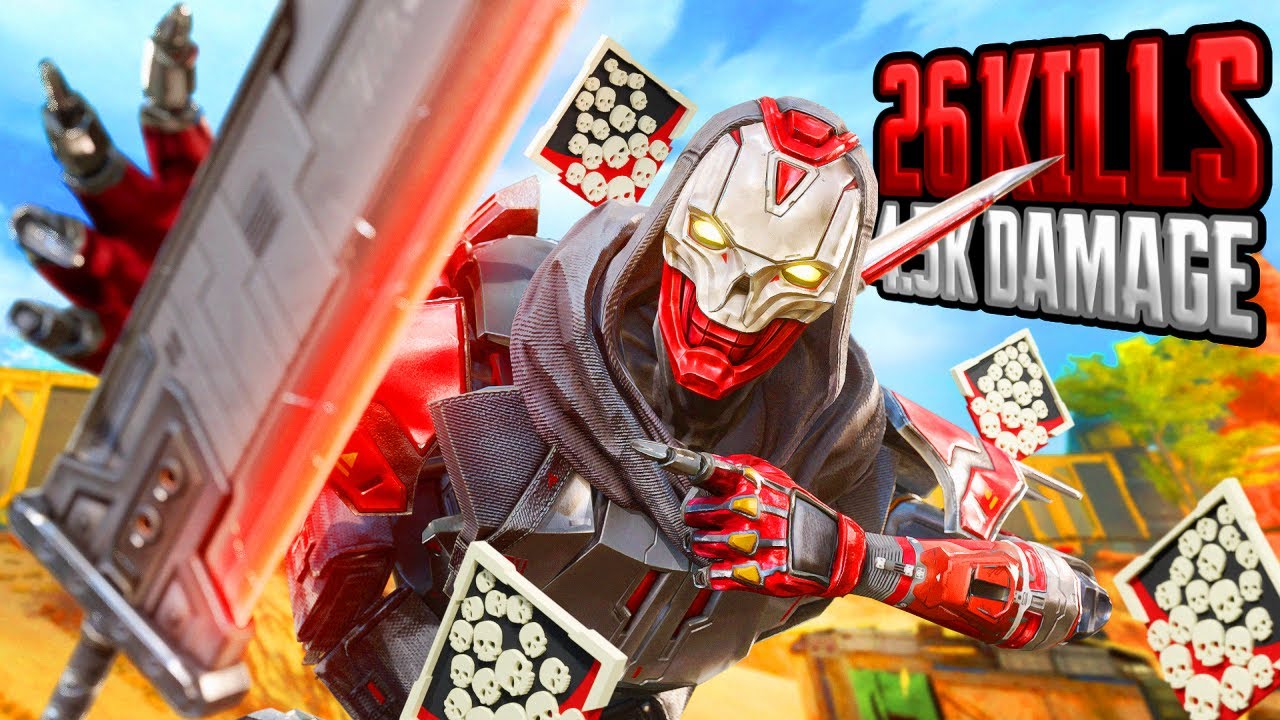 AMAZING Revenant 26 KILLS and 4,500 Damage Apex Legends Gameplay Season 19