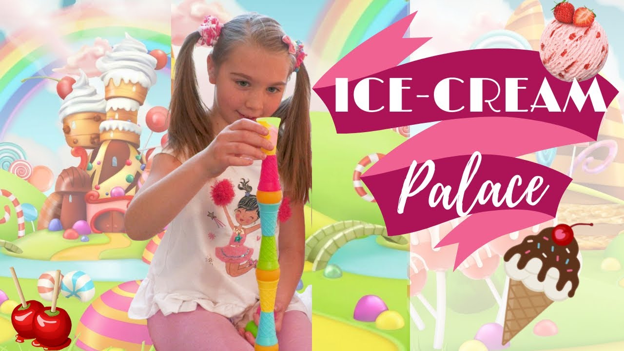 Build a Huge ICE-CREAM Palace Challenge | Ice-Cream Challenge for Kids
