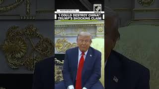 Trump drops bombshell _US president warm the could destroy the chiine incredible