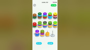 Level-737 in color hoop stack