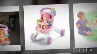 Baby toys online Fisher-Price Brilliant Basics Stroll-Along Walker