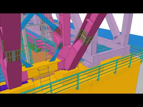 Reconstruction of railway bridge in Lithuania, Jonava - Tekla Finland and Baltics BIM Awards 2021