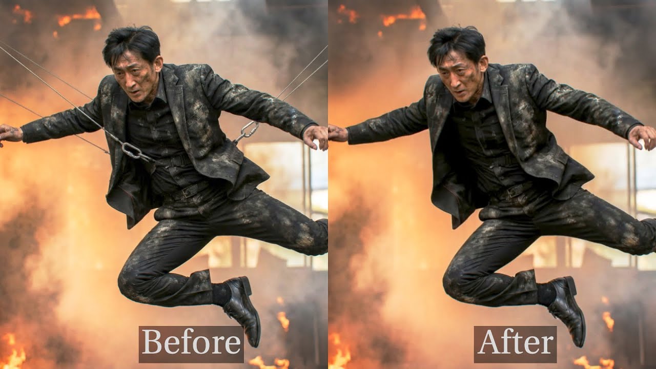 AI Wire Removal – AI VFX Demo