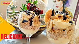 Banana Paraffin Dessert