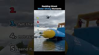 Ranking Worst Water Diving Moments #funny