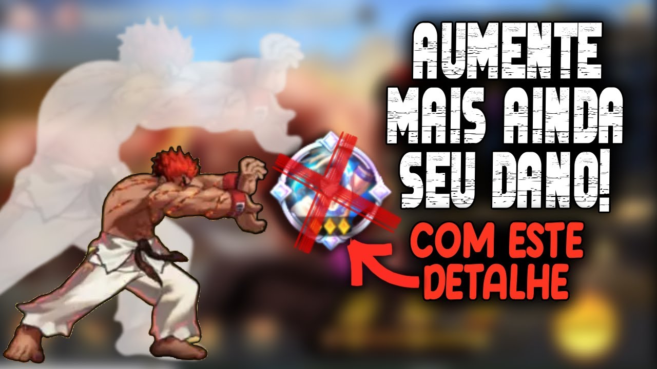 Mad Ryu AUMENTE MAIS AINDA SEU DANO Contra o Mad Ryu, com apenas uma mudança ...