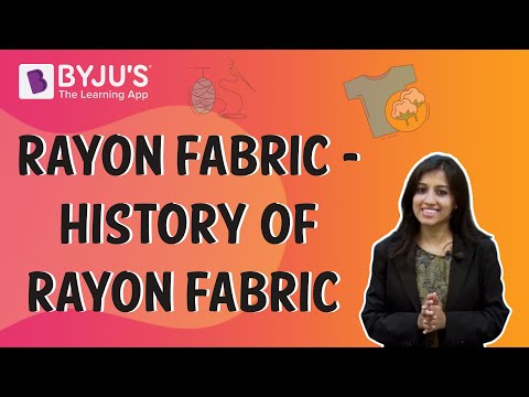 Video: Viscose rayon ni nani?