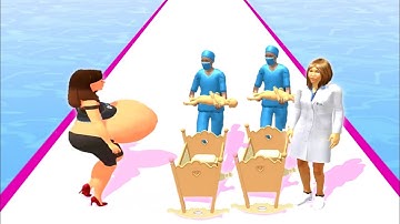 Mother Run 3D 🌈🤰🤣 All levels gameplay Android, iOs KTNA07DA