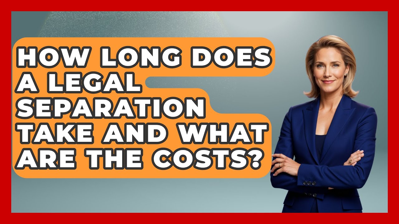 How Long Does a Legal Separation Take and What Are the Costs? | Get Divorce Answers