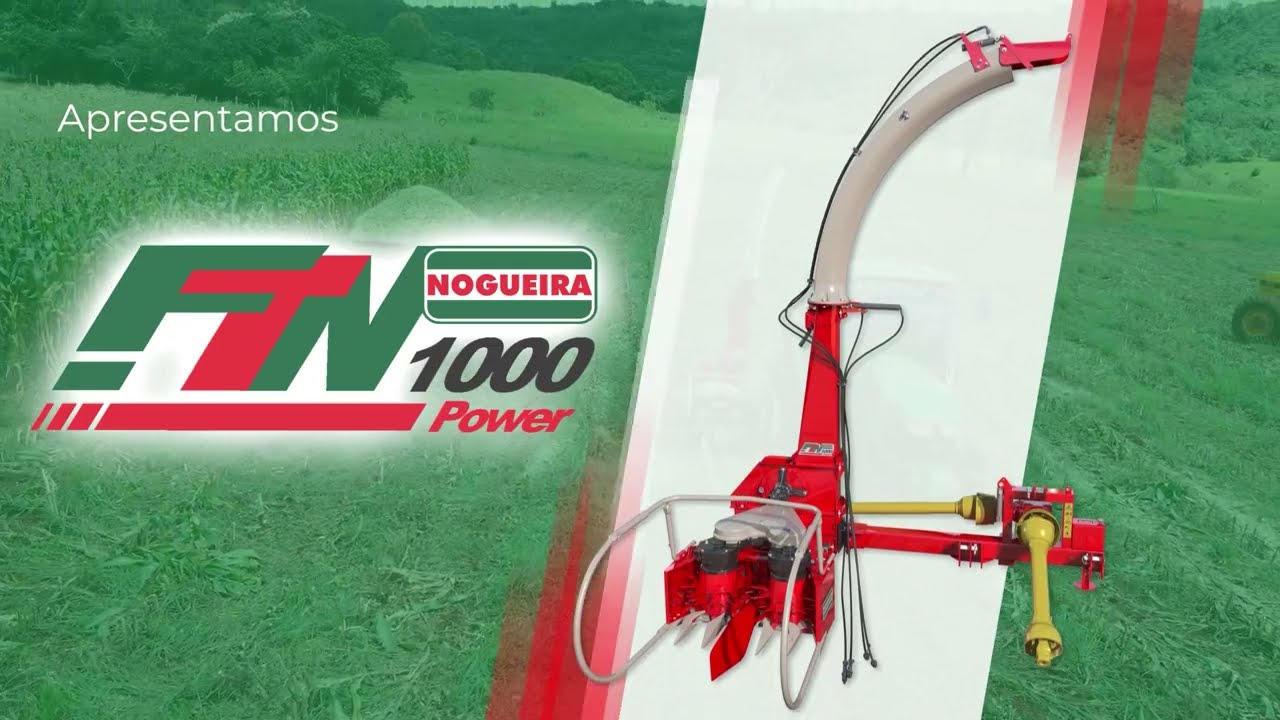 Colhedora de Forragens Nogueira FTN 1000 Power