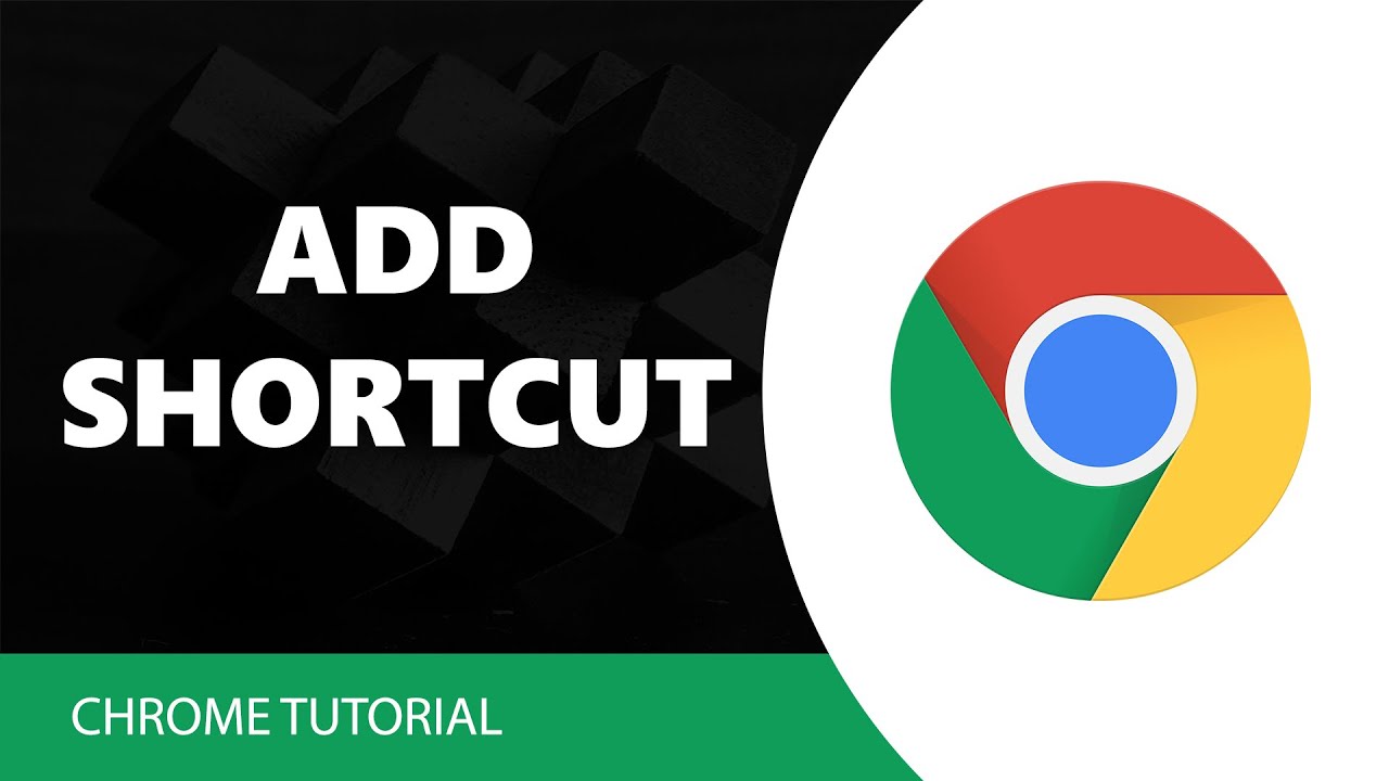 How To Add Shortcut To Google Chrome Homepage YouTube