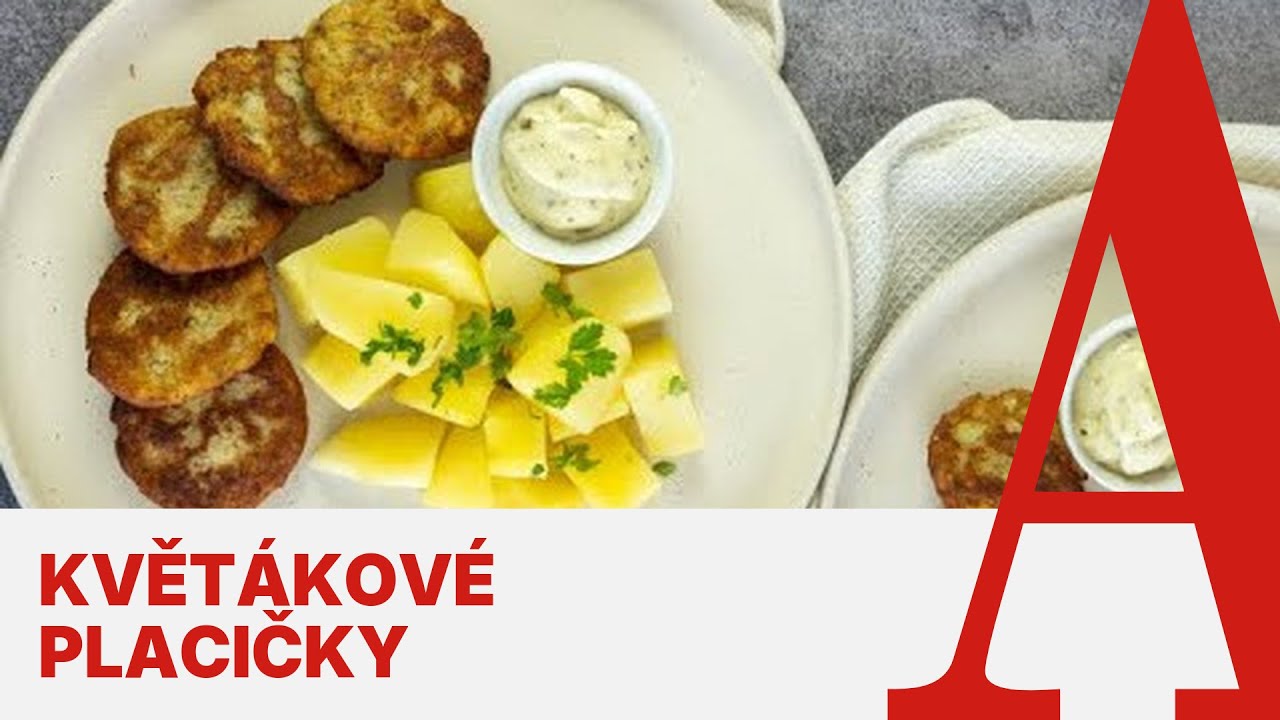 Babiččiny květákové placičky