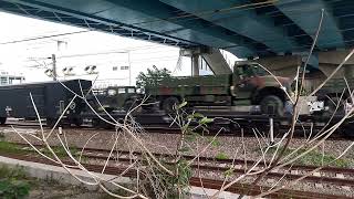 2021/11/10 臺鐵7802次軍運列車長編(悍馬車隊)