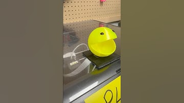 3D Pac-Man Game Piece #shorts