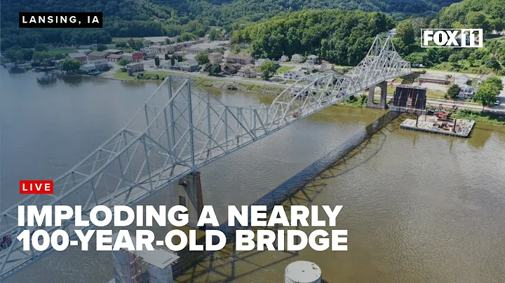 Nearly 100-year-old bridge between Wisconsin and Iowa to be imploded