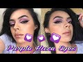 PURPLE EYE MAKEUP | DAY 4 - 31 DAYS OF COLOR