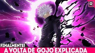 BOMBA! A VOLTA DE SATORU GOJO EXPLICADA - O MAIOR FEITICEIRO ESTÁ DE VOLTA - JUJUTSU KAISEN 260