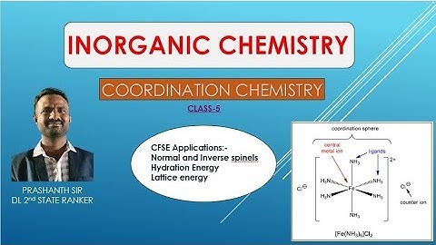 COORDINATION CHEMISTRY CLASS-5|#inorganicchemistry #csirnet #tsset #tsgenco 