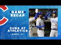 Game Highlights: Wisdom Crushes 2 Home Runs, Wesneski Records 7 Quality IP in Cubs Win | 4/17/23