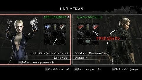 RESIDENT EVIL 5 PC - ROOM OF DOOM [NEW STAGE][MERCENARIES] - (WESKERMIDNIGHT//CHRIS BSAA) - HARD MOD