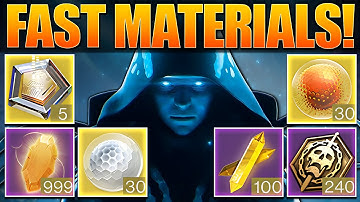 The Best Solo Farming Guide for Materials! | Destiny 2