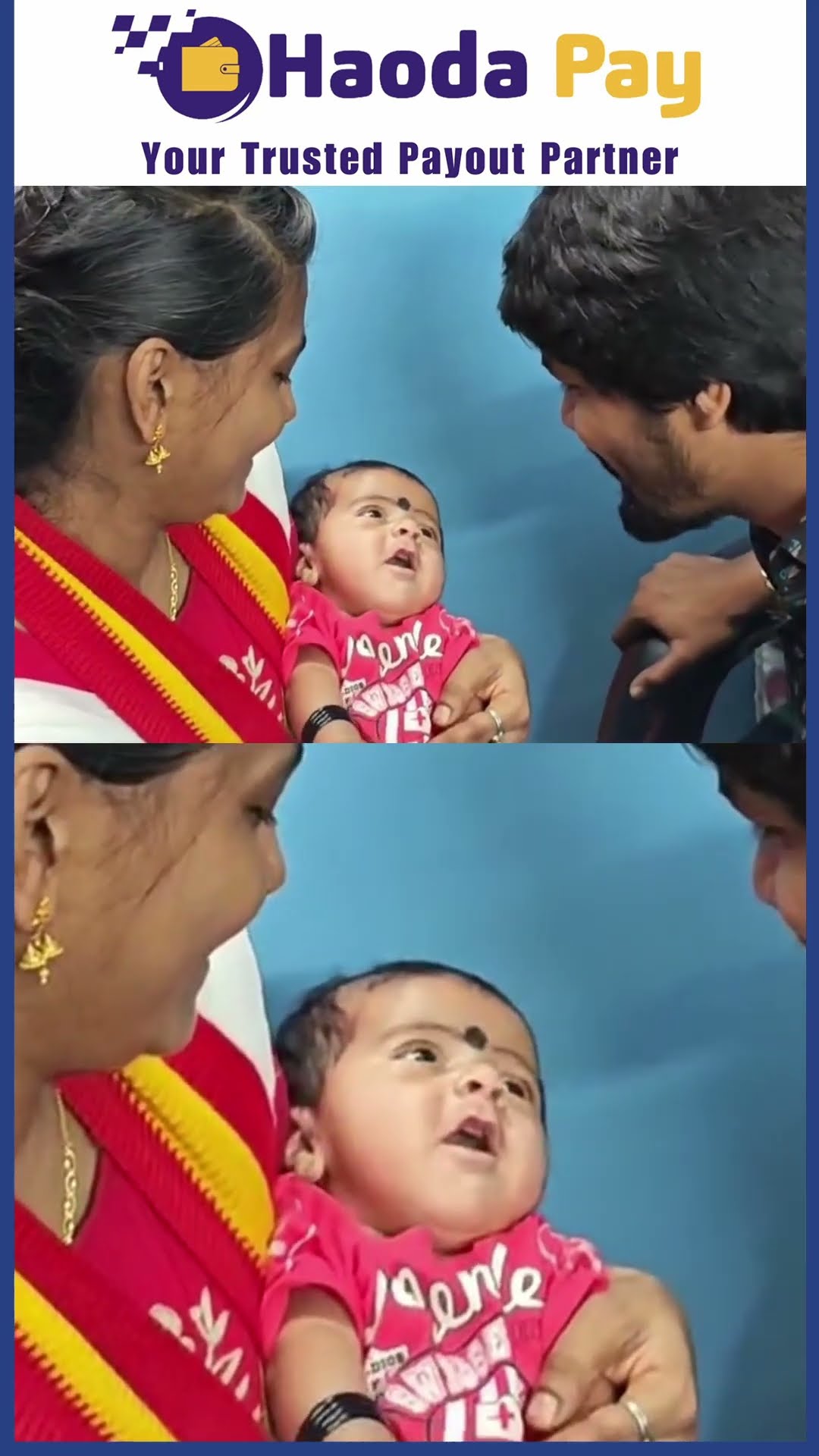 Vijay Uncle என்ன சொன்னாரு செல்லம்? Vijay பேர சொல்ல சொல்ல உற்சாகமா சிரிச்ச குழந்தை ?