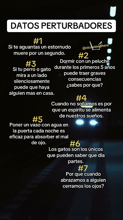 Datos perturbadores 💀 #animos #consejos #psicologia #tiempos #datos #frases #tips #exito
