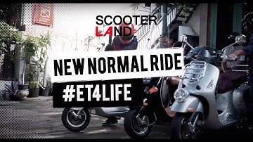 New Normal Ride @scooterland.id X @vespaET4Indonesia
