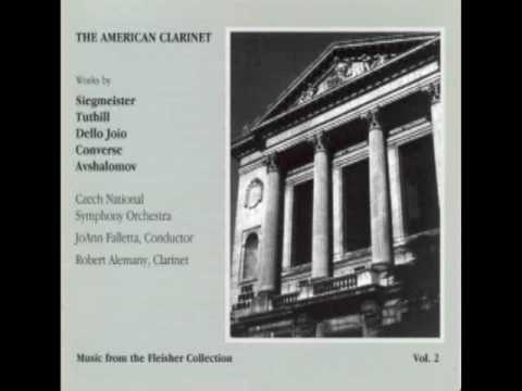 ROBERT ALEMANY, Clarinet: Rhapsody by BURNET TUTHILL