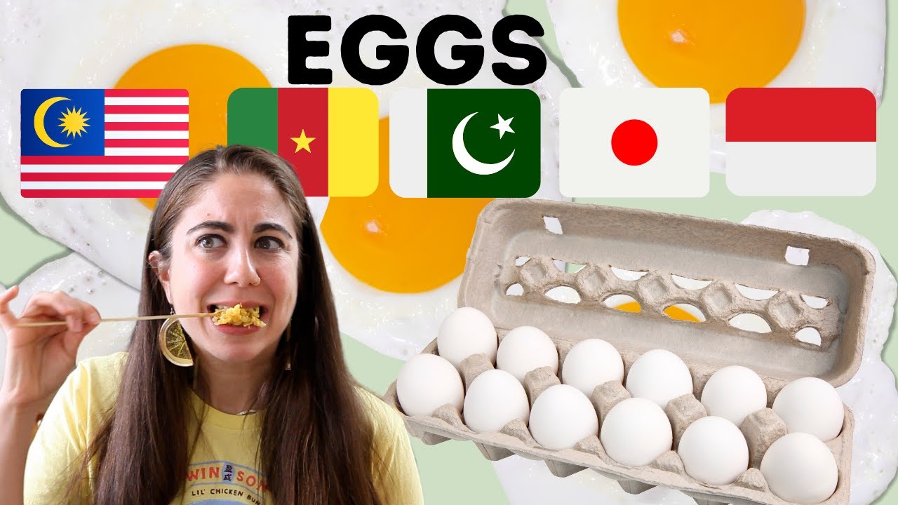 How The World Eats Eggs (Cameroon, Indonesia, Malaysia, Japan, Pakistan)