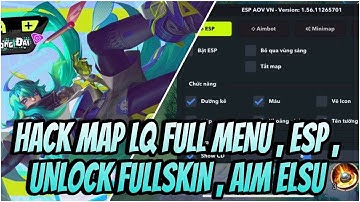 Hack Map LQ Menu Chấp Tố - Auto Xoá Tố , Aim Elsu , Unlock Skin , Giảm Lag - Cài Qua Testflight